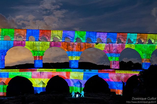 Fééries du Pont du Gard